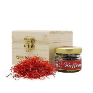Festive Gold Ribbon Box